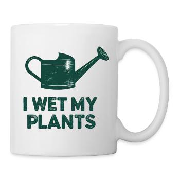 Mouiller mes plantes Arrosage - Mug blanc - blanc - Droite