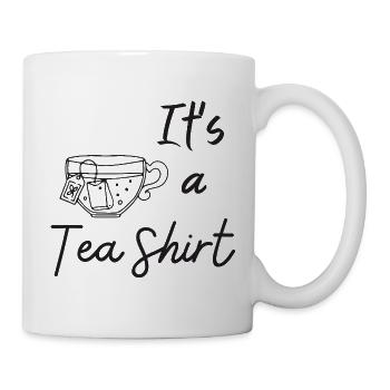 C’est un t-shirt - Mug blanc - blanc - Droite