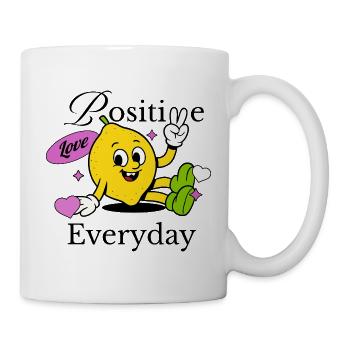 Lemonades Lemons Positive Love Everyday - Mug - white - Right