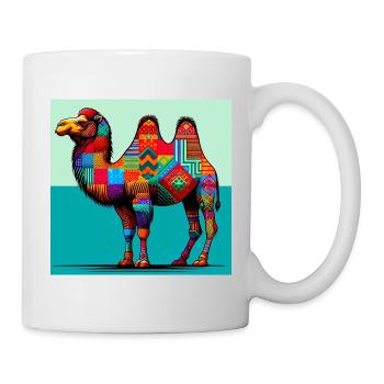 Kamel - Tasse - Weiß - Rechts