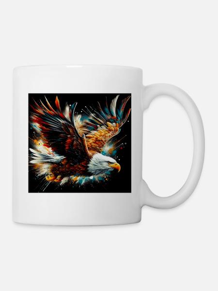Adler - Tasse - Weiß