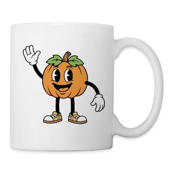 Halloween Pumpkin Cartoon - Mug - white - Right