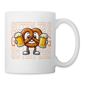 Brasseur Brezel zur Feier - Tasse - Weiß - Rechts
