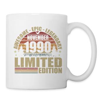 November 1990 Limited Edition Retro November 1990 - Mug - white - Right