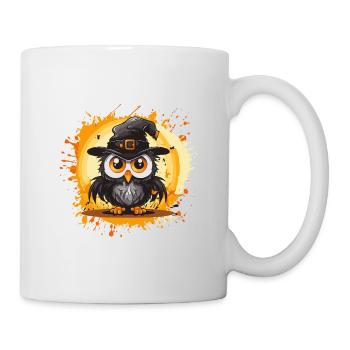 Noctambule Sorcier Halloween - Mug blanc - blanc - Droite