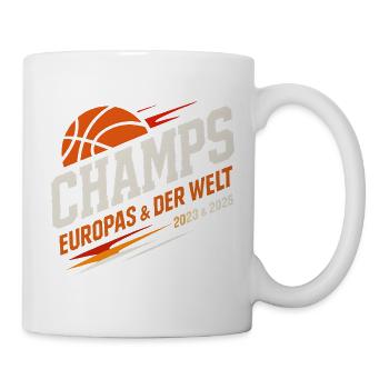 Basketball Champs Deutschland Basketballer  - Tasse - Weiß - Rechts