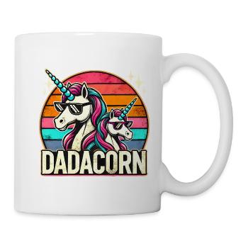 Dadacorn Sunset Dad Unicorn - Mug - white - Right