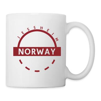 Norway Ring Emblem - Mug - white - Right