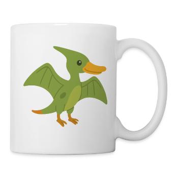Cute Pterodactyl Duck - Mug - white - Right