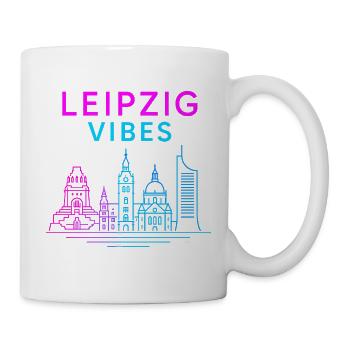 Leipzig Neon Vibes - Mug - white - Right