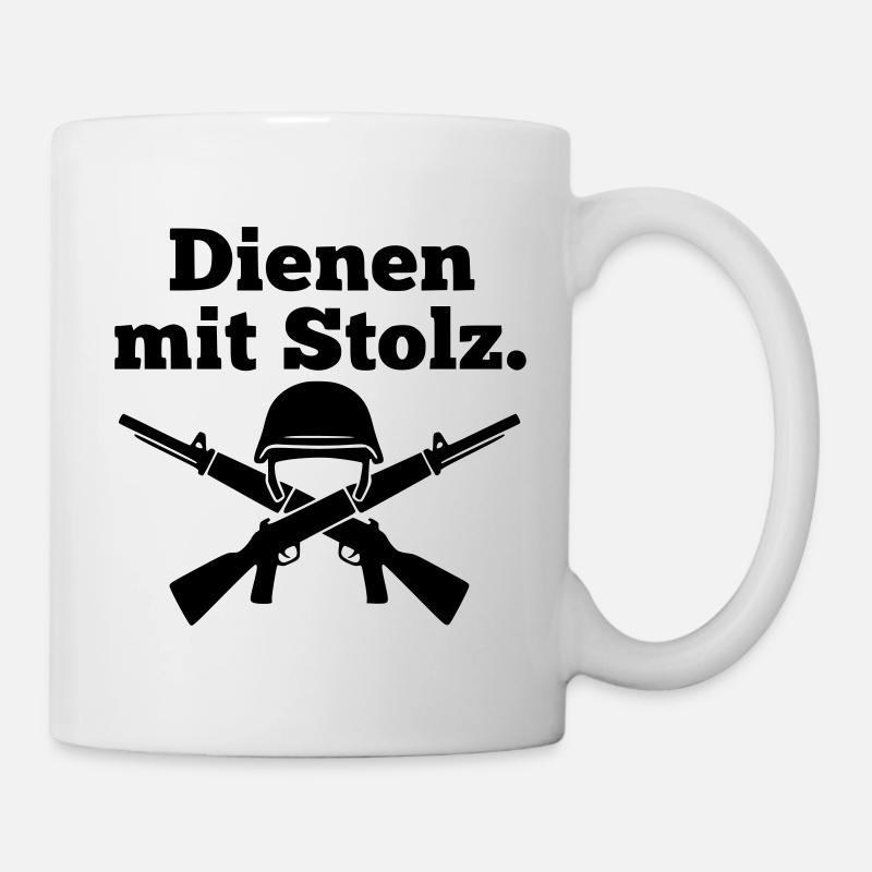 Fier - Mug blanc - blanc