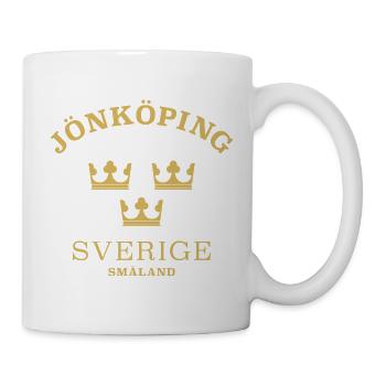 Jönköping, Sverige, Suède - Mug blanc - blanc - Droite