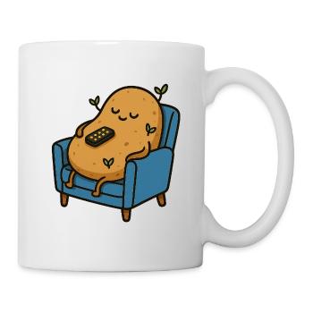 Zertifizierte Couch Tuber - Tasse - Weiß - Rechts