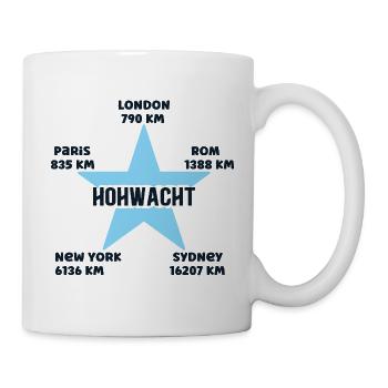 Hohwacht Urlaub Ostsee Küste Hohwachter Bucht - Tasse - Weiß - Rechts