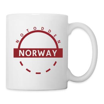Notodden Tour of Norway Emblem - Mug - white - Right