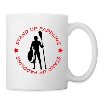 Stand Up Paddling - Mug - white - Right