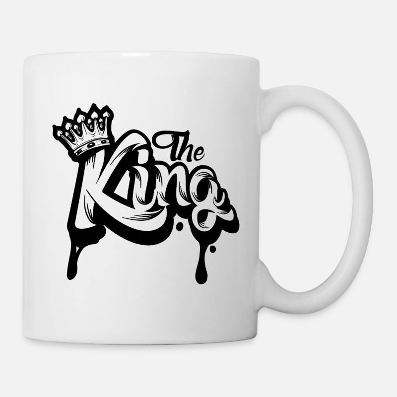 The King - Tasse - Weiß