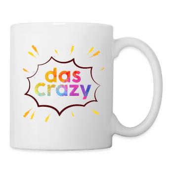 Das Regenbogen Crazy Burst - Tasse - Weiß - Rechts