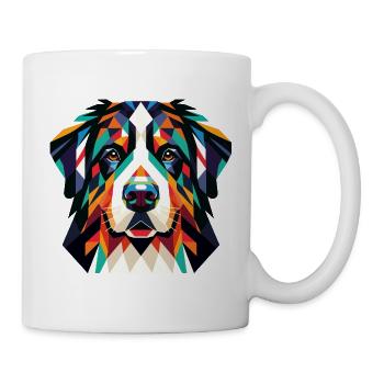 Chien - Mug blanc - blanc - Droite