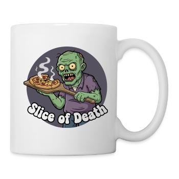 Zombie Pizza Slice - Mug - white - Right