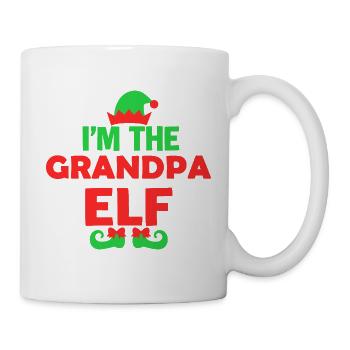 Opa Elf Mutiges T-Shirt - Tasse - Weiß - Rechts