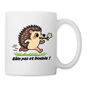 Wohnwagenaufkleber, Kastenwagenrassel und Doppelaufkleber! - Tasse - Weiß - Rechts