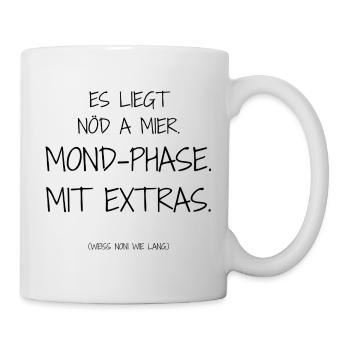 Statement design – irony meets everyday life - Mug - white - Right