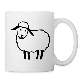 Sheep Sheep Sheep T-shirt Gift - Mug - white - Right