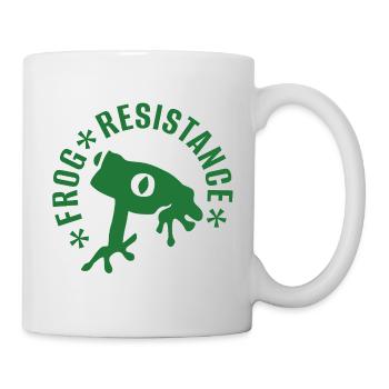 Frog resistance - "Frog resistance" - Mug - white - Right
