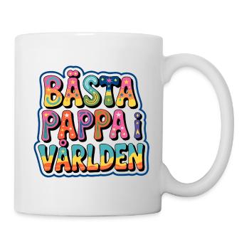 Bästa pappa i världen - Mug - white - Right