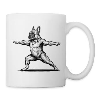 Drôle de cadeau bouledogue français - Mug blanc - blanc - Droite
