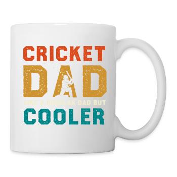 Cricket Dad Cooler - Mug - white - Right