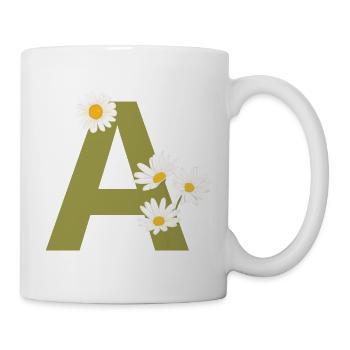 Letter to Green Daisies - Mug - white - Right