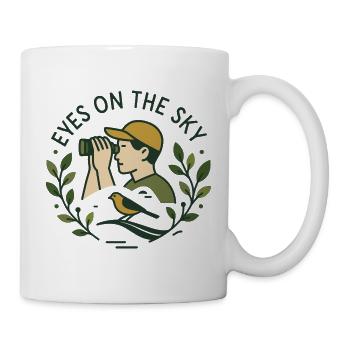 Eyes on the Sky - Mug - white - Right
