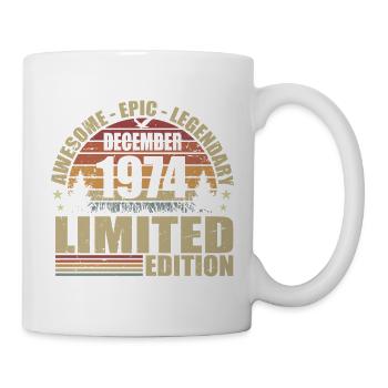 Dezember 1974 - Limitierte Auflage Dezember 1974 - Tasse - Weiß - Rechts