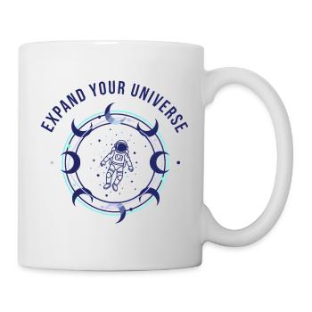Cosmic vastness - Mug - white - Right