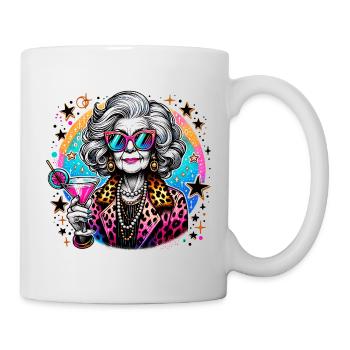 Oldie But Goldy Strong And Stylish - Mug - white - Right