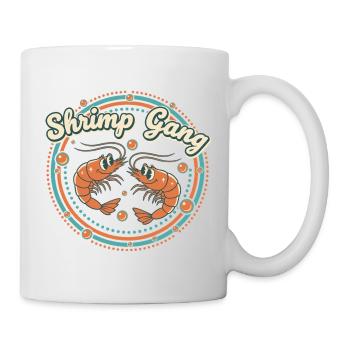 Shrimp Gang - Tasse - Weiß - Rechts