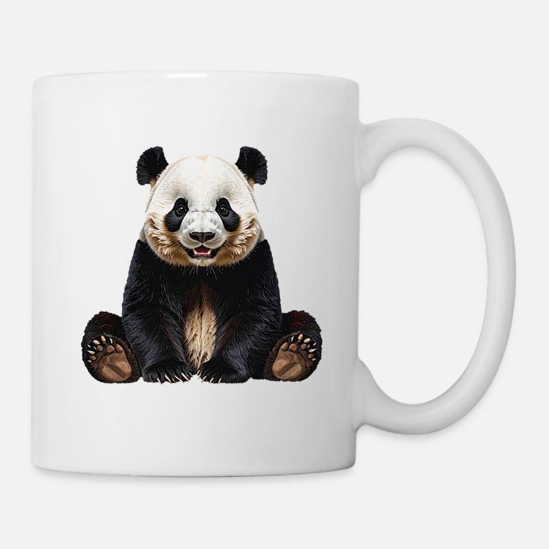 Panda - Mug blanc - blanc