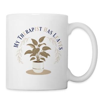 Thérapie végétale - Mug blanc - blanc - Droite