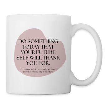 Future impulse: Act today, serve tomorrow - Mug - white - Right