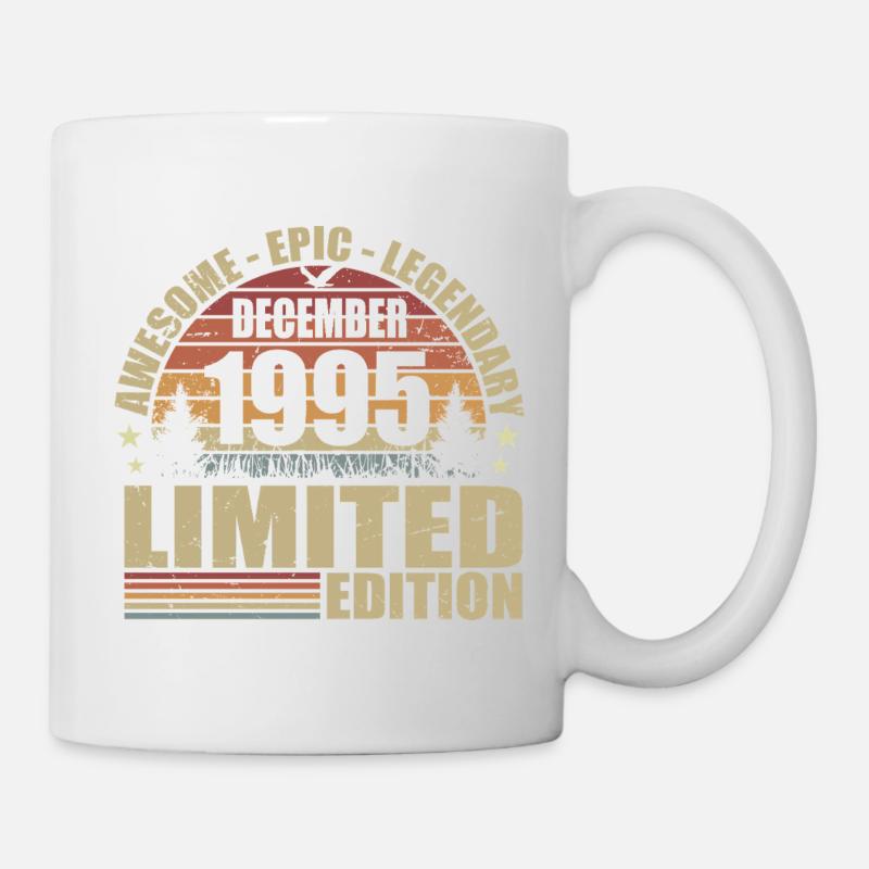 Décembre 1995 - Édition Limitée Décembre 1995 - Mug blanc - blanc