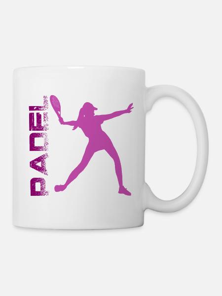 Padel - Tasse - Weiß