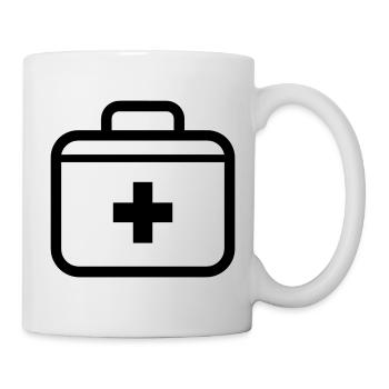 First aid kit - Mug - white - Right