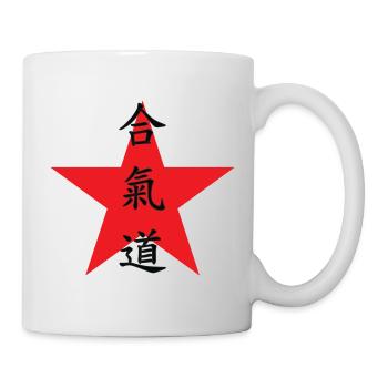 Aikido – Kampfsport – Aikido - Tasse - Weiß - Rechts