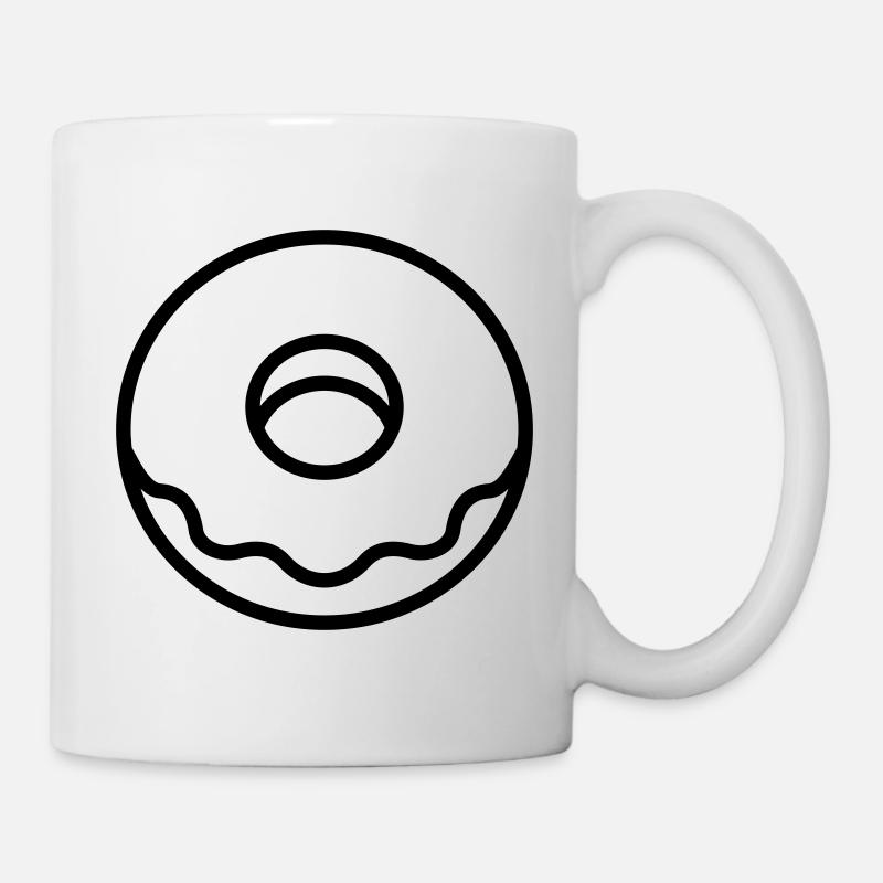 Donut - Tasse - Weiß