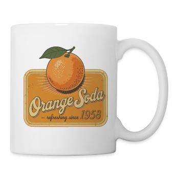 Retro Orange Soda – Since 1958 - Mug - white - Right