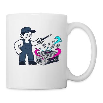 Magical Screwdriver Spells - Mug - white - Right