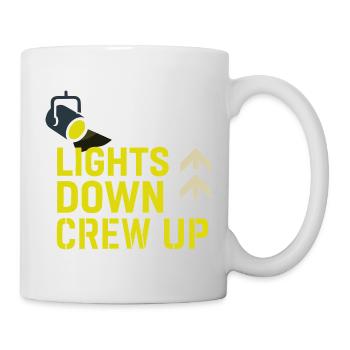 Theatre Technology Crew Stage Technician Sound - Mug - white - Right