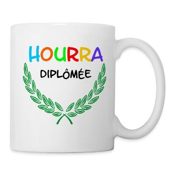 HOURRA Diplômée - Mug - white - Right
